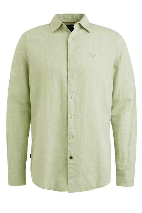 PME legend long sleeve shirt ctn 2tone linen